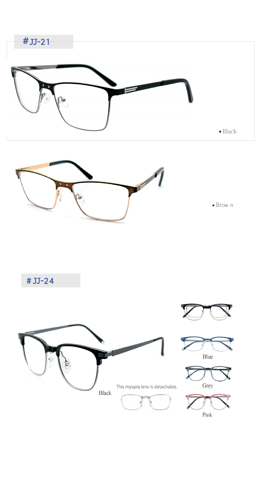 Incise frame in Noir
